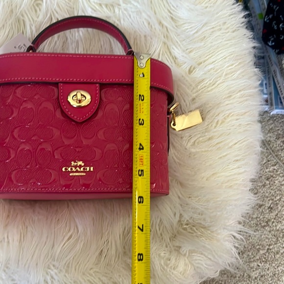 COACH bucket bag strawberry color  NWT - Picture 10 of 12